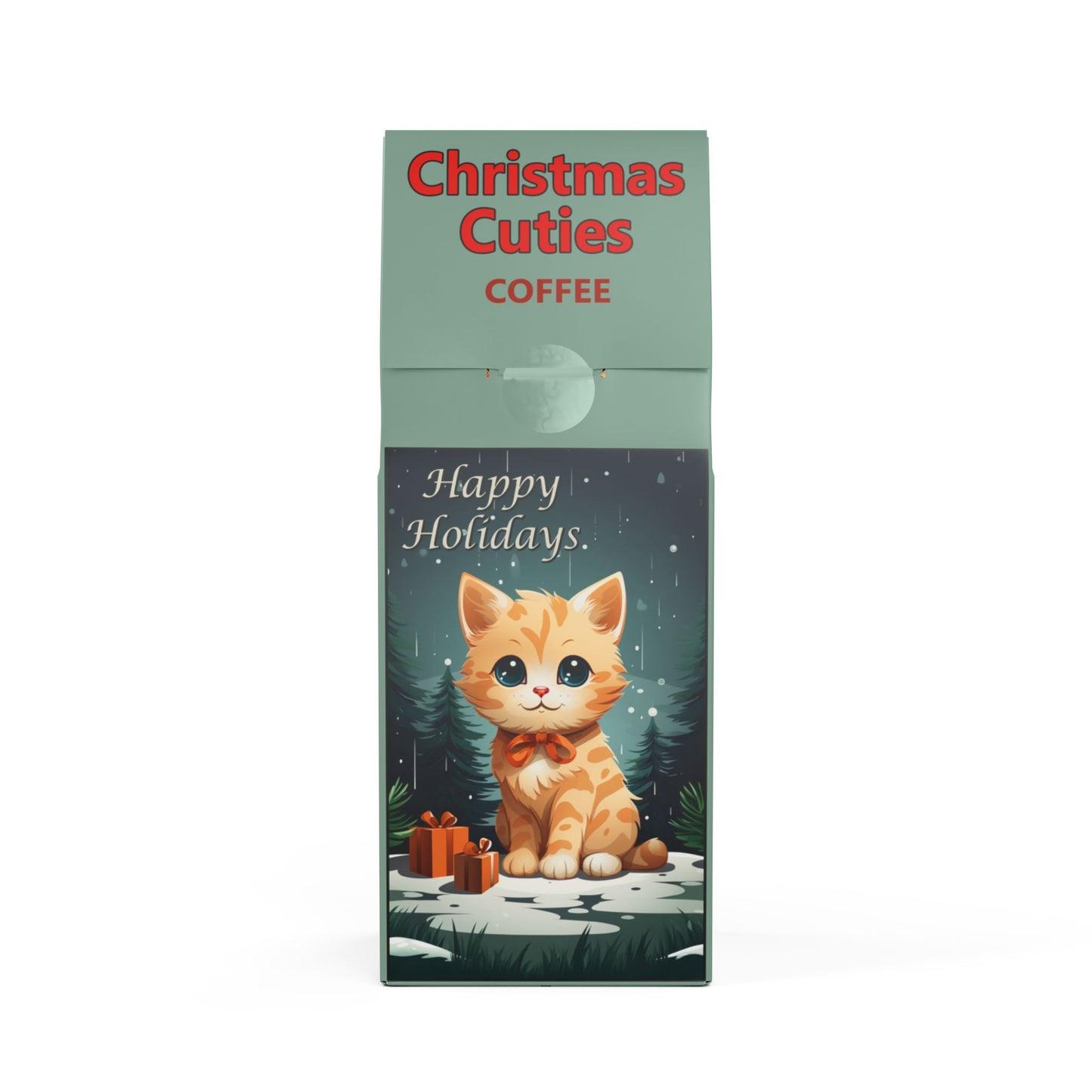 Christmas Cuties Colombia Coffee (Light-Medium Roast) with Card Cut-outs