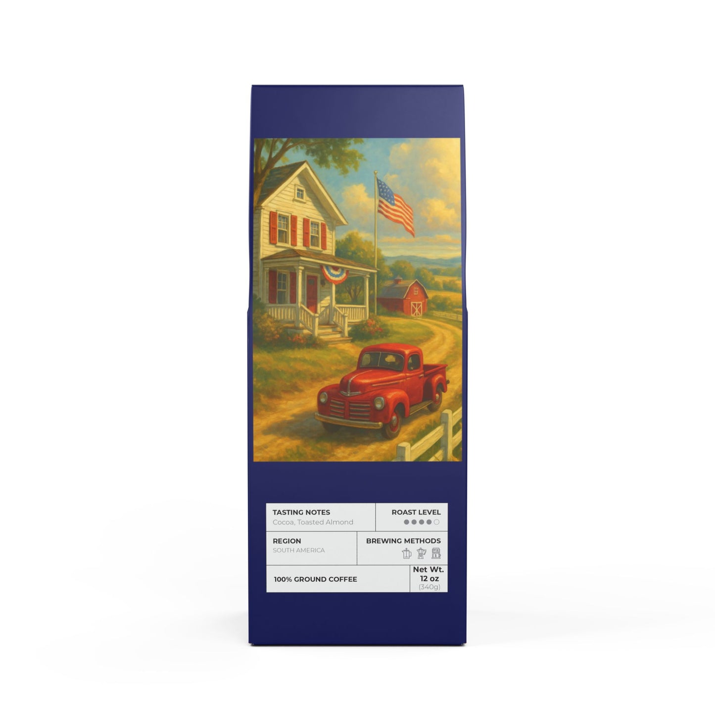 Dixie USA Coffee Blend (Medium-Dark Roast) Card Cut-Outs